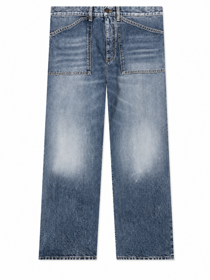 Bootcut Fit Indigo Jeans