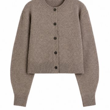 Navy Blue Turtleneck Knit Sweater
