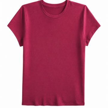 White Classic Crew Neck Cotton T-Shirt