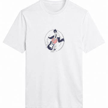 White Crew Neck Short Sleeve Cotton T-Shirt