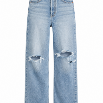 Black Classic Straight Leg Jeans