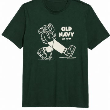 Red Crew Neck Short Sleeve Cotton T-Shirt