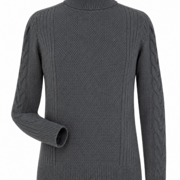 Blue Classic Knit Sweater