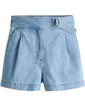 Blue Classic Straight Leg Jeans