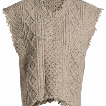 Black Ribbed Knit Mock Neck Sweater