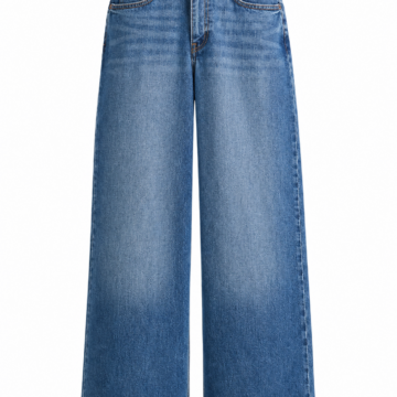 Relaxed Fit Light Wash Straight Jeans