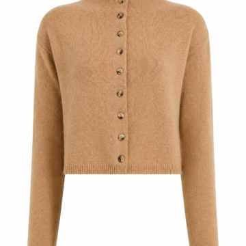 V-Neck Knit Sweater in Sage Green