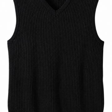 Gray Crew Neck Long Sleeve Knit Sweater