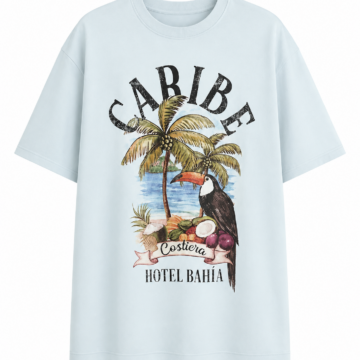 Navy Blue Crew Neck Cotton T-Shirt