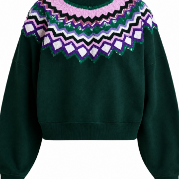 Crew Neck Long Sleeve Knit Sweater