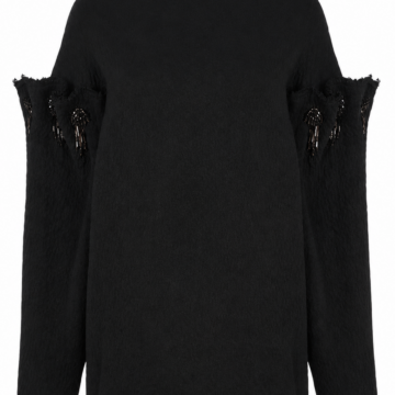 Cardigan Knitwear with Button Closure