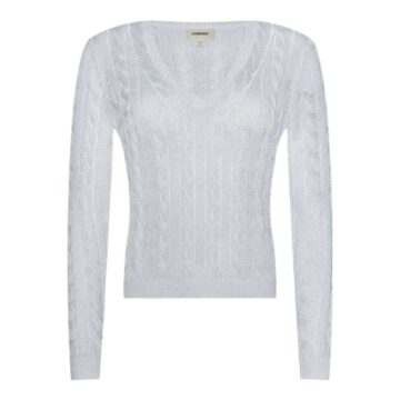 Cream Cable Knit Sweater